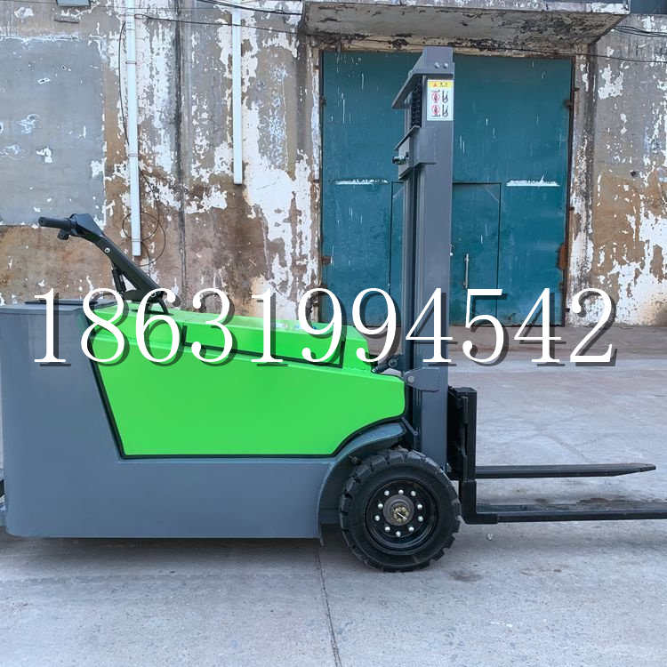 南岳区小型电动叉车1吨2吨步行站驾式电瓶堆高充电装卸车液压升降车铲车
